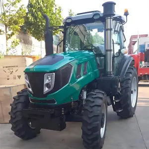 Tractor de Agricultura de ruedas 140HP para cultivar y transportar a bajo precio de fábrica con cabina de CA fabricado en China, tractor Weifang, eje TB