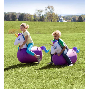 Jeu de course de chevaux gonflable Airtight Gonflable Riding Buncy Horse Promouvoir la compétition amusante et amicale - Product Image 6