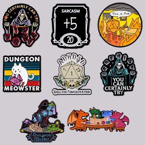 Pin Enamel Kesadaran ADHD Bros Lucu Pin Kerah Lencana untuk Tas Ransel Aksesoris Pakaian Permainan Perhiasan Hadiah untuk Teman - Product Image 1