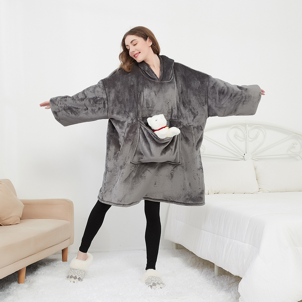 Manta Con Capucha Aemilas - Sudadera De Manta Acolchada | Envío Gratis