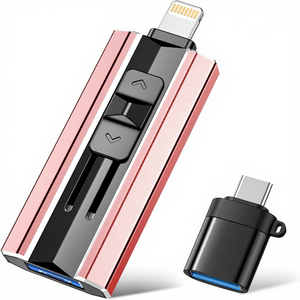 EATOP Chiavetta USB da 512GB per Telefoni/Tablet/Computer - Archiviazione Foto Facile <span class=keywords><strong>Backup</strong></span> (Rosa Chiaro) Garanzia 1 Anno Plug & Play Senza App - Product Image 1