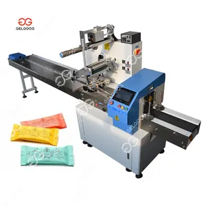 Candy Chocolate Biscuit Packaging Machine Chocolate Snack Bars Packaging Machine Type Pillow Bag Chocolate Packaging Machine