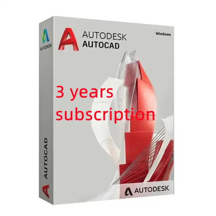 Autodesk Autocad 3 năm thuê bao 2024 2023 2022 2021-2018 Mac PC soạn thảo phần mềm Công cụ vẽ chính hãng ràng buộc giấy phép