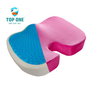 TopOne Premium qualité refroidissement Tpe confortable mousse à mémoire de forme nid d'abeille Silicone Gel coussin de siège - Product Image 1