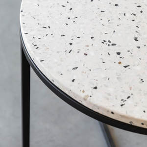 Venta caliente Post Modern Terrazzo Creative Marble Cafe Table Top para muebles de sala de estar - Product Image 1