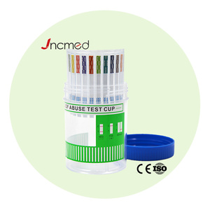 Bandelettes de <span class=keywords><strong>toxicologie</strong></span> certifiées CE 12 panneaux Tasses de test multi-médicaments Kit de test de drogue urinaire - Product Image 4