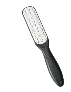 Lima para pies mejorada 2 en 1, cepillo para pies de queratina de acero inoxidable y herramienta de piedra pómez de doble cara con eliminación de piel muerta y cuidado de callos - Product Image 1