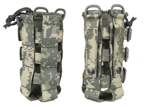 Bolsa táctica para botella de agua Molle, porta hervidor con bolsa de sistema Molle, para deportes al aire libre, senderismo, tácticas, gimnasio, cordón - Product Image 4