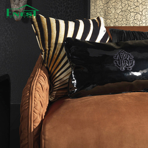 लक्जरी डिजाइनर मोडेन शैली की फ्रॉस्टेड चमड़े के सोफे को उच्च अंत 1 2 3 सीटर रहने वाले कमरे के फर्नीचर सेट - Product Image 5