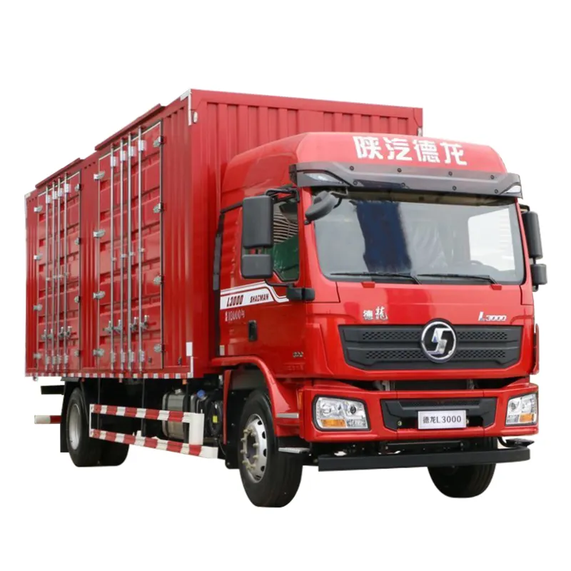 저렴한 가격 판자당 L3000 유로 2 4x2 6 휠러 반화물 트럭 상자화물 트럭 고품질