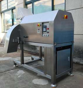 Industrial grande <span class=keywords><strong>3D</strong></span> congelado pollo pescado carne queso Dicer máquina cortadora carne congelada máquina tridimensionales en cubitos - Product Image 2