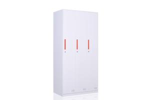 ตู้ล็อกเกอร์เหล็ก 3 ประตู สำหรับเก็บเสื้อผ้า ราคาโรงงาน - Product Image 3