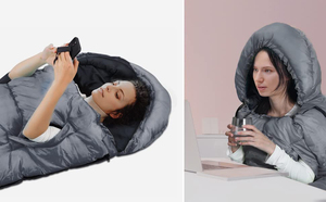<span class=keywords><strong>Sacco</strong></span> <span class=keywords><strong>a</strong></span> <span class=keywords><strong>pelo</strong></span> WOQI per adulti e bambini con apertura per un facile accesso, caldo per 3 stagioni - Product Image 4