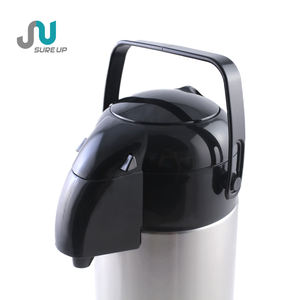 Bote de vidrio al vacío de 1,9 litros, para café, té o agua, se puede personalizar con patrón y color - Product Image 3