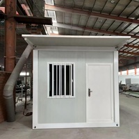 Casa Contenedor Modular Estándar de 20 pies, Desmontable, Prefabricada, para Oficina, Sitio de Construcción y Dormitorio para Personal