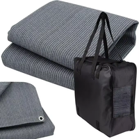 Fabrikverkauf Grauer 500x300cm Markisen-Teppich Zeltboden für Camping Wohnmobil Zeltmatte Robuster Campingteppich Waschbare Zeltunterlage