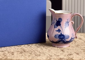Pichet à lait en porcelaine florale européenne vintage avec poignée et bordure dorée, cruche à crème en céramique pour table à manger, décoration d'intérieur, cadeau - Product Image 4