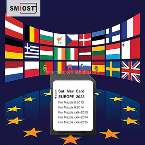 SMIOST Nav Android Car Navigation Sat System para Micro Navig Maps Card SD CID para Mazda 6 1L CX 5 8GB Europa - Product Image 1