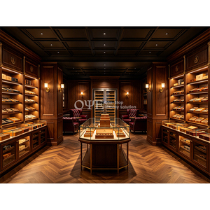 Conjunto de Equipos para Tienda de Cigarros de Lujo, Humidor de Cedro Español, Mueble Exhibidor para Cigarrillos - Product Image 3
