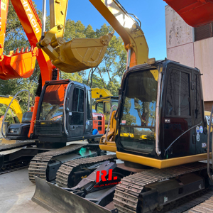 Excavadora rotativa de registro Caterpillar 307D de alto rendimiento, pintura Original usada, Motor de núcleo de excavadora sobre orugas Cat307D a la venta - Product Image 1