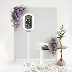 Photomaton LED RGB contrôlé par application, best-seller, léger, coque de photomaton facile à assembler, machine de photomaton <span class=keywords><strong>pour</strong></span> mariage - Product Image 4