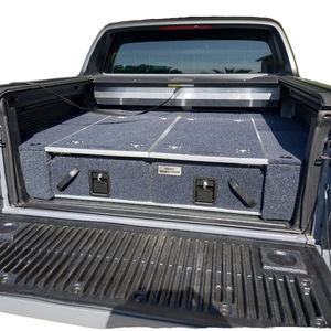 Custom Heavy Duty Steel Pickup Truck <b>Bed</b> Drawer Storage System Carpeted Ute <b>Slide</b> Out Cargo Drawer Organizer for 4X4 Off Road Ca - Product Image 1