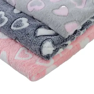 Recycled Printing Fleece Upholstery Flannel Fabric 3d print Suitable for Home Textiles Clothing Throw Blankets Print shoes