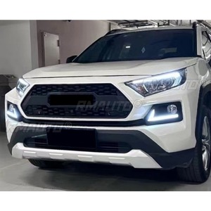 Parrilla Delantera para Toyota RAV4 2019-2022, Parrilla Deportiva, Kit de Carrocería, Accesorios para Auto - Product Image 4