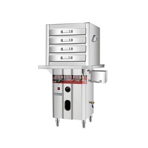 Nuevo Tipo de Vaporera a Gas para Rollos de Arroz, Horno a Gas para Pan al Vapor - Product Image 1