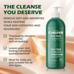 Private Label Natural Aloe Tea Tree Liquid <strong>Soap</strong> <strong>Anti</strong> Bacterials <strong>Anti</strong> <strong>Fungal</strong> Body Foot Wash - Product Image 4