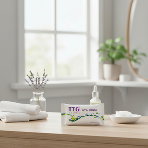 Toallitas Húmedas TTO Thermal Feminine Intim (12 Unidades) para Limpieza Facial, Desmaquillante con Aceite de Árbol de Té, Alivio de Blefaritis, Control de Demodex, para Ojos Sensibles - Product Image 3