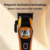 Cortadora de Pelo Impermeable de Bajo Ruido 8000-13000 RPM de Larga Duración para Corte Rápido de Cabello, Kit de Afeitadora con Base de Carga