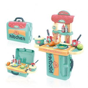 Juego de Juguetes de Cocina para Niños, Mini Dispensador de Agua, Juego de Cocina Realista y Moderno para Niñas - Product Image 1