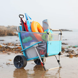 <span class=keywords><strong>Tumbona</strong></span> y <span class=keywords><strong>carrito</strong></span> versátiles de relajación ligera, perfectos para <span class=keywords><strong>playa</strong></span>, piscina y patio - Product Image 2