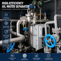 Séparateur d'émulsion mobile BRATOR résistant aux intempéries, capacité 15m³/h, ExdlBT4, en acier inoxydable antidéflagrant, garantie 1 an