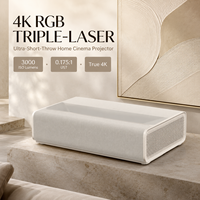Projecteur laser triple couleur XGIMI MIRA 4K Pro 3000 ISO 4K UHD 0.175:1 à ultra courte focale DLP Smart Home Cinéma