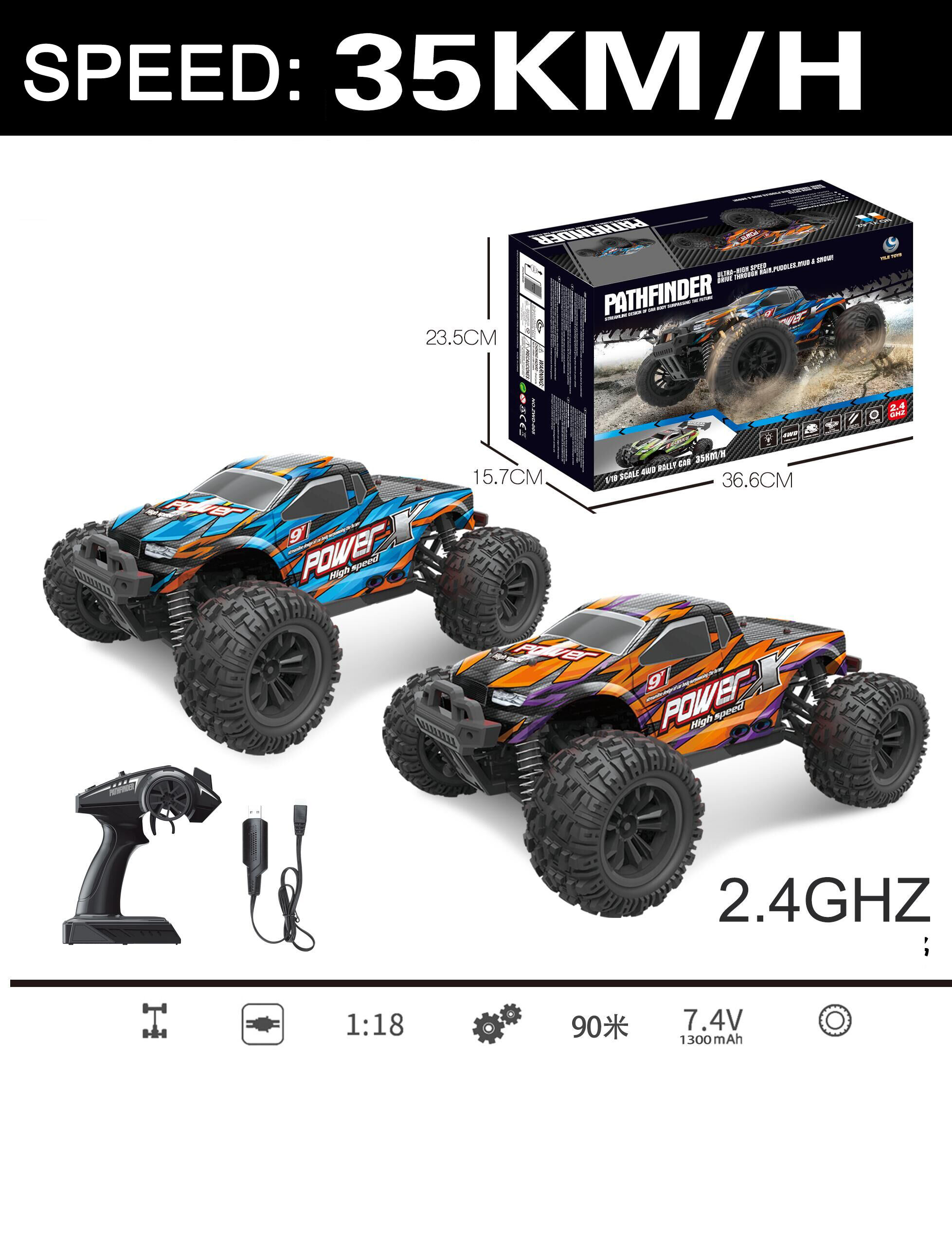 Control Remoto Coches Rc Alta Velocidad KK Nuevo Coche De Control