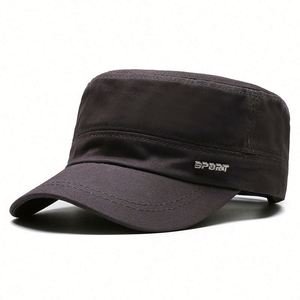 Design Custom logo Solid Color Flat Top <b>Hat</b> Outdoor Activity Sports Casual <b>Hat</b> - Product Image 2