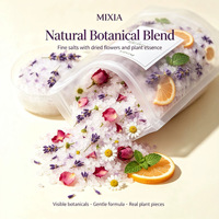 Kristal Mandi Vegan Label Pribadi dengan Bunga Kering untuk Relaksasi