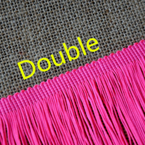 Frange à pampilles en polyester <span class=keywords><strong>double</strong></span> fil de haute qualité de 15 cm (6 po) pour robe - Vente en gros - Product Image 2