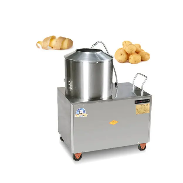 שומן בוס ביל מכירת 2021 מכירה לוהטת חשמלי אוטומטי קסבה תפוחי אדמה כביסה וקילוף מכונה
