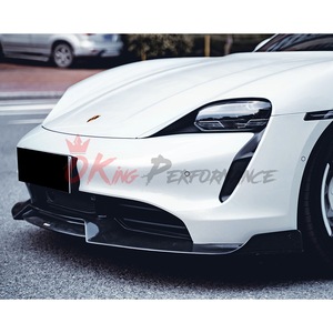 Lèvre avant en fibre de carbone <span class=keywords><strong>Taycan</strong></span> pour <span class=keywords><strong>Porsche</strong></span> <span class=keywords><strong>Taycan</strong></span> <span class=keywords><strong>Turbo</strong></span> <span class=keywords><strong>S</strong></span> 2019-2023 - Product Image 2