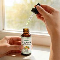 ONEHEALL Gouttes liquides végétales naturelles Complexe alimentaire complet Vitamines Minéraux Complément alimentaire Gouttes liquides