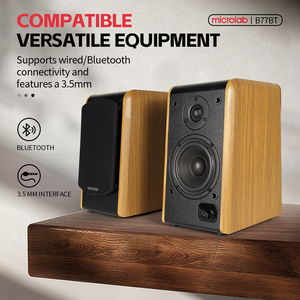 Altavoz de Estantería Microlab B77BT con Bluetooth 5.3, Sonido Estéreo de 2 Drivers, Controles de <span class=keywords><strong>Tono</strong></span> Delanteros/Traseros, Modo Dual, 50-100W, Alta Calidad - Product Image 6