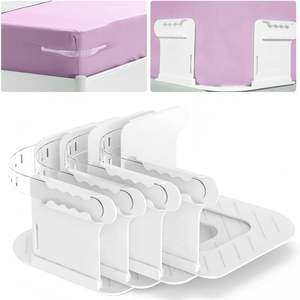 ที่ยึดผ้าปูที่นอนพลาสติกแบบทันสมัยพร้อมตะขอ ติดตั้งง่าย ถอดออกได้ ใช้ในครัวได้ ช่วยให้ผ้าปูที่นอนยึดติดแน่น - Product Image 1