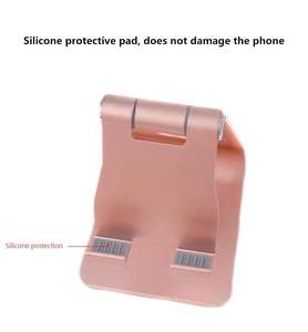 Support de téléphone de bureau multifonctionnel flexible en alliage d'aluminium, compatible avec iPad, hauteur réglable, portable, multicolore - Product Image 5