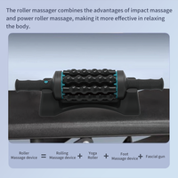 Masseur musculaire portatif rechargeable à percussion avec base pour la récupération musculaire et l'entraînement physique
