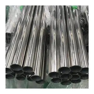 304ss Mirror Polished Inch Stainless Steel Decorative Exhaust Pipe Tubes 1000mm 6mm Dimensions Per Kg Meter Specifications