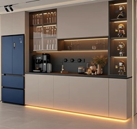 Buffet Modulaire Moderne pour Cuisine, Salle à Manger et Salon – Écologique, Hauteur Réglable, Rangement Pratique, Design Durable