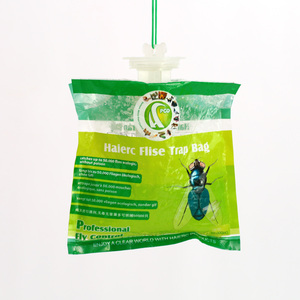 Trampa para Moscas Colgante Desechable para Exteriores Haierc, Bolsa de Plástico con Cebo Natural, Fácil de Usar, Atrapa Insectos - Product Image 1